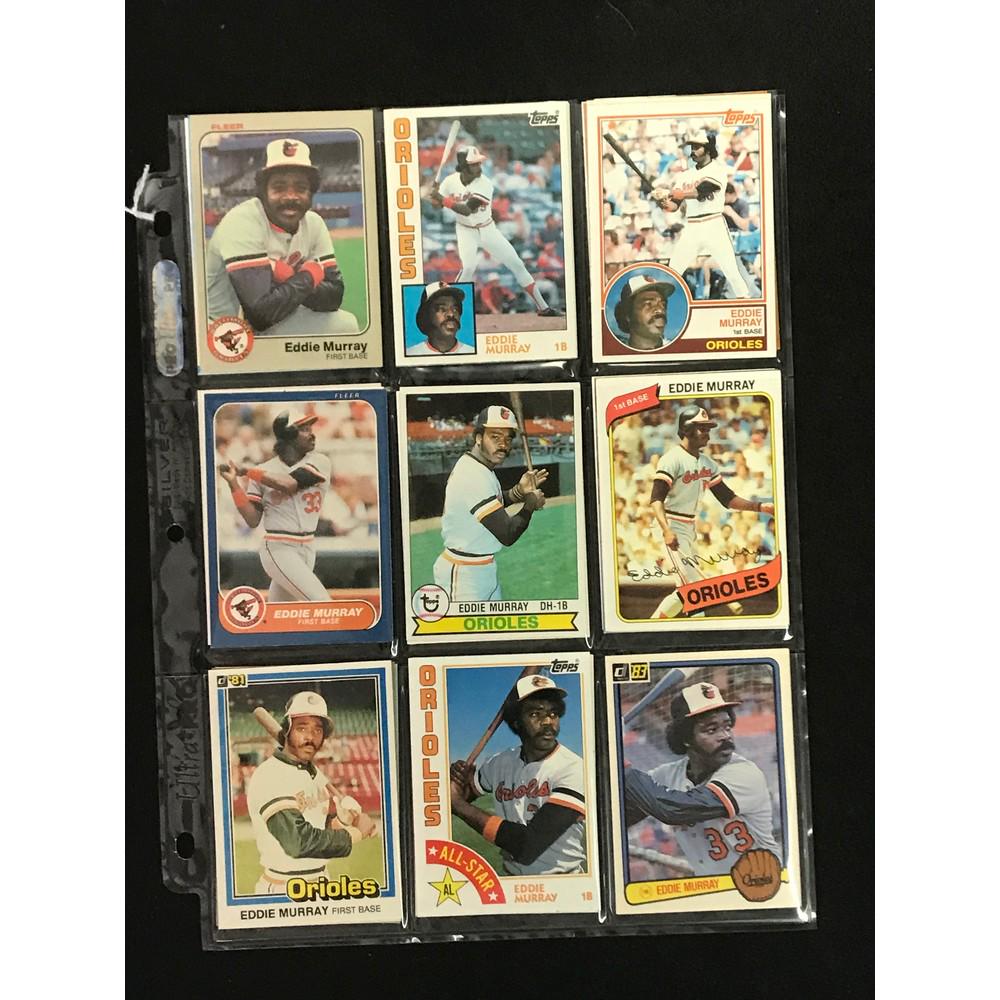 35 Vintage Eddie Murray Cards (1 of 2)