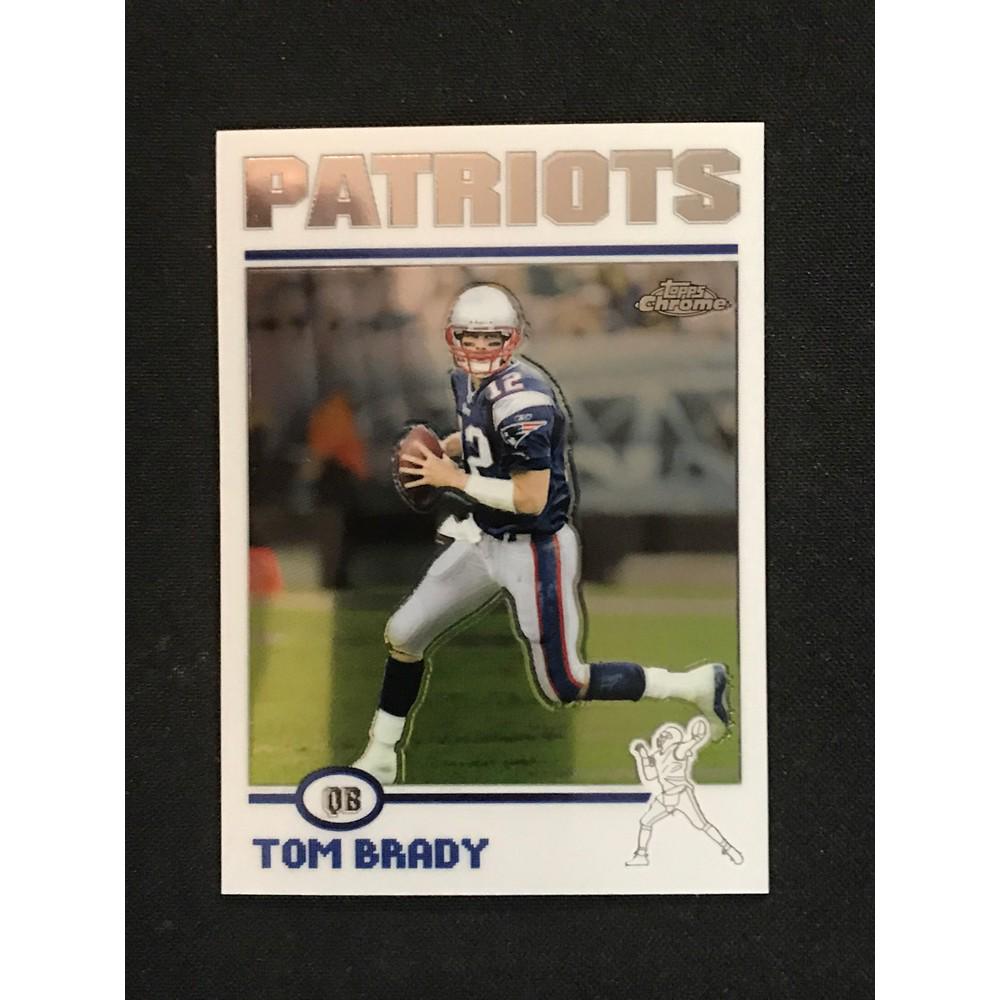 2004 Topps Chrome Tom Brady (1 of 2)