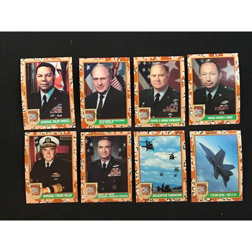 1991 Desert Storm 88 Card Set (1 of 2)