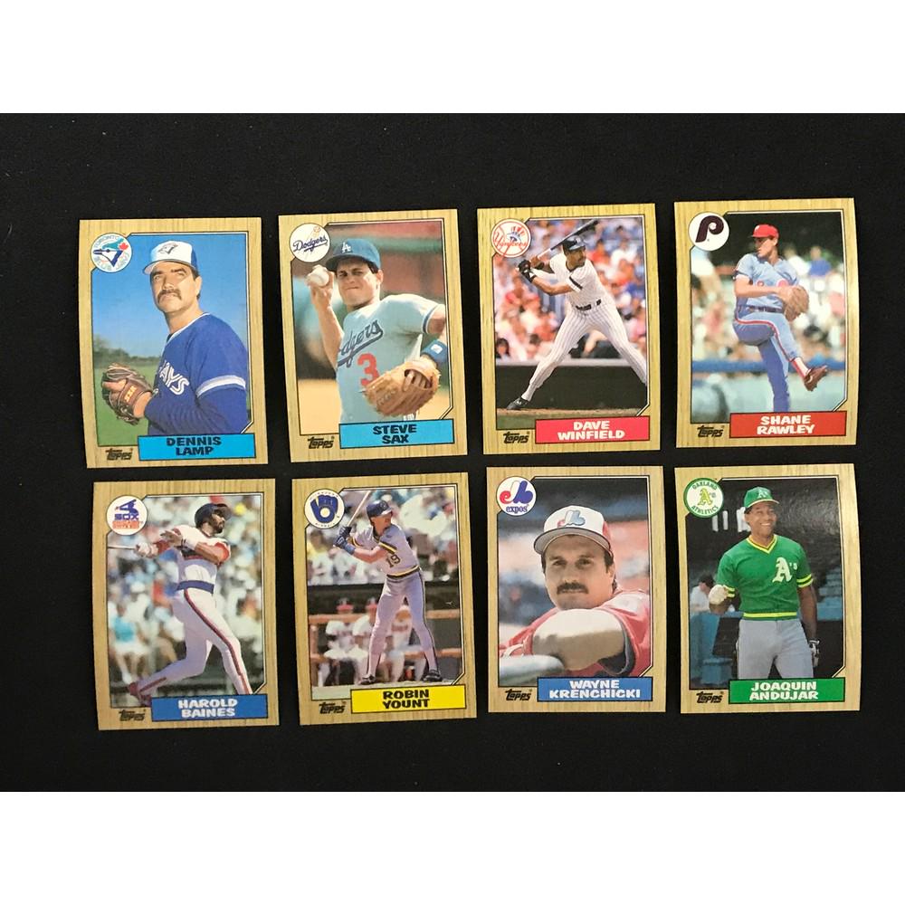 1987 Topps Baseball Complete Set Mint (1 of 2)