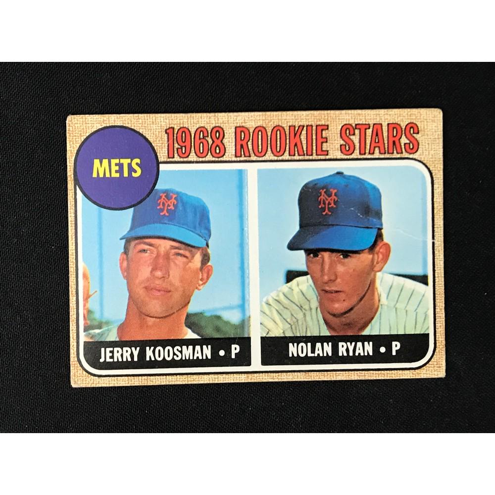 1968 Topps Nolan Ryan Rookie Creased (1 of 2)