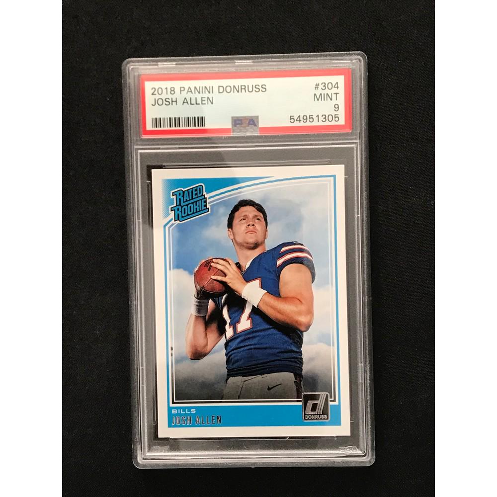 2018 Panini Donruss Josh Allen Rookie Psa 9 (1 of 2)
