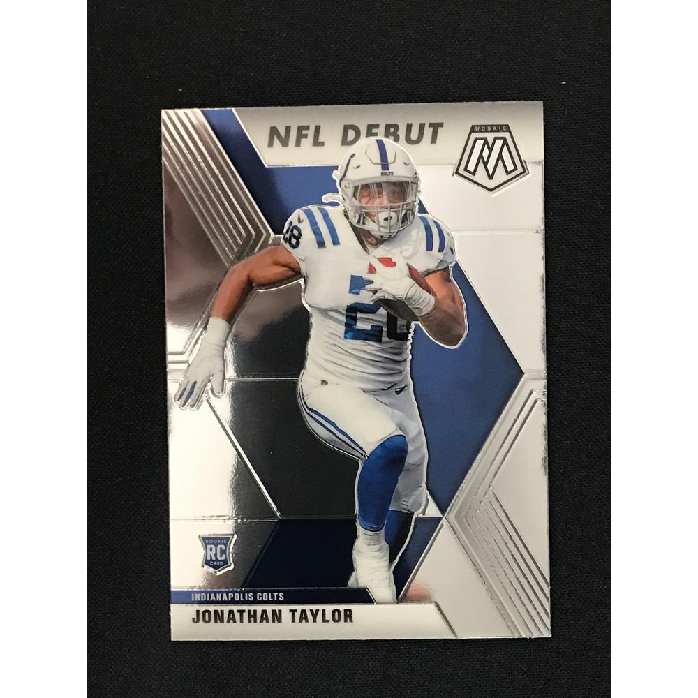 2020 Mosaic Jonathan Taylor Rookie Card (1 of 2)