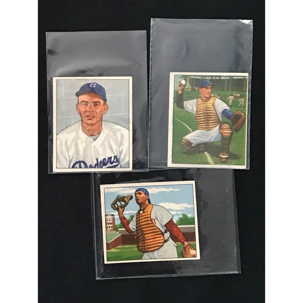 3 1950 Bowman Baseball Cards (1 of 2)