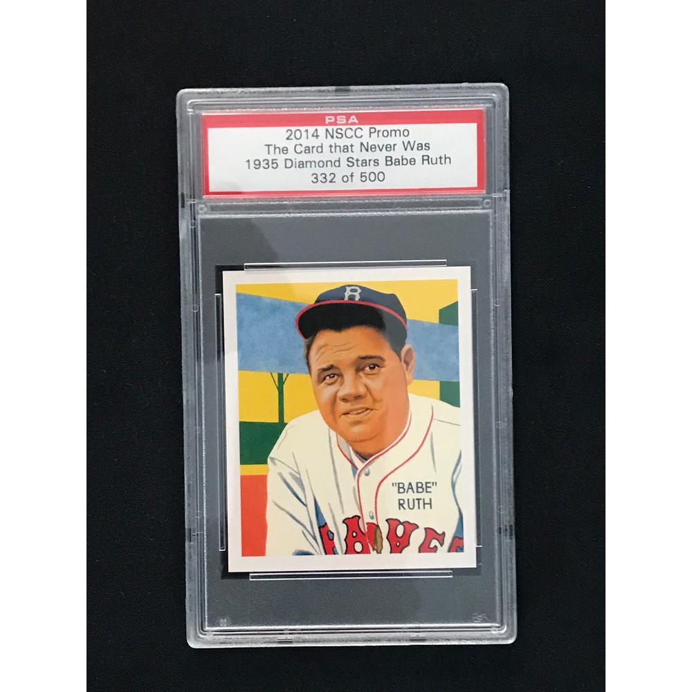 2014 Nscc Promo Babe Ruth Psa Slabbed: 2014 Nscc Promo Babe Ruth Psa Slabbed