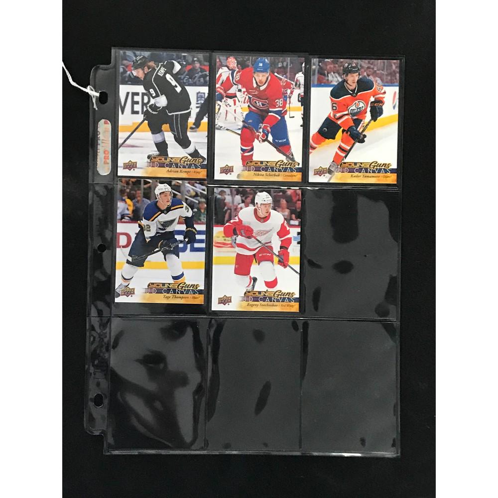 5 2017 Ud Hockey Young Guns Rookie Cards (1 of 2)
