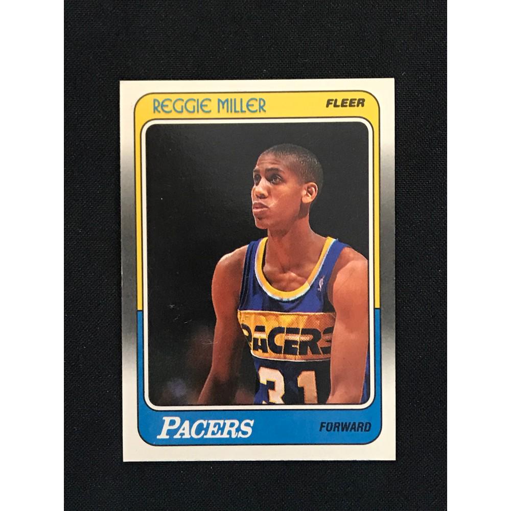 1988 Fleer Reggie Miller Rookie Card Mint (1 of 2)