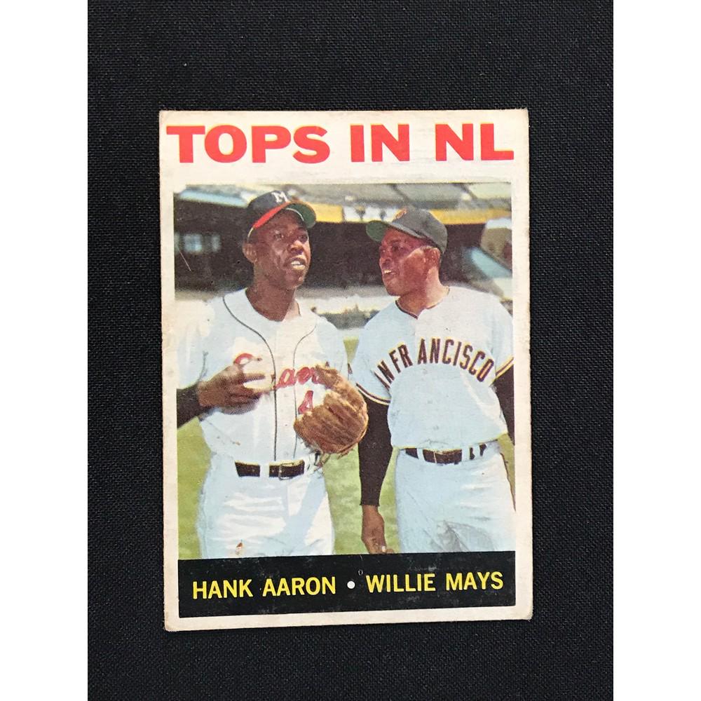 1964 Topps Hank Aaron Vgex (1 of 2)