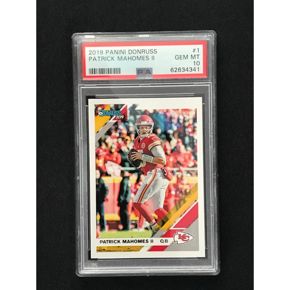 2019 Donruss Patrick Mahomes Psa 10 (1 of 2)