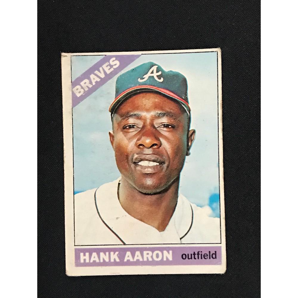 1966 Topps Hank Aaron Good No Creases (1 of 2)