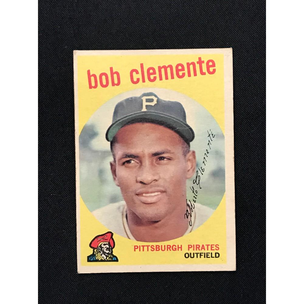 1959 Topps Roberto Clemente Exmt (1 of 2)