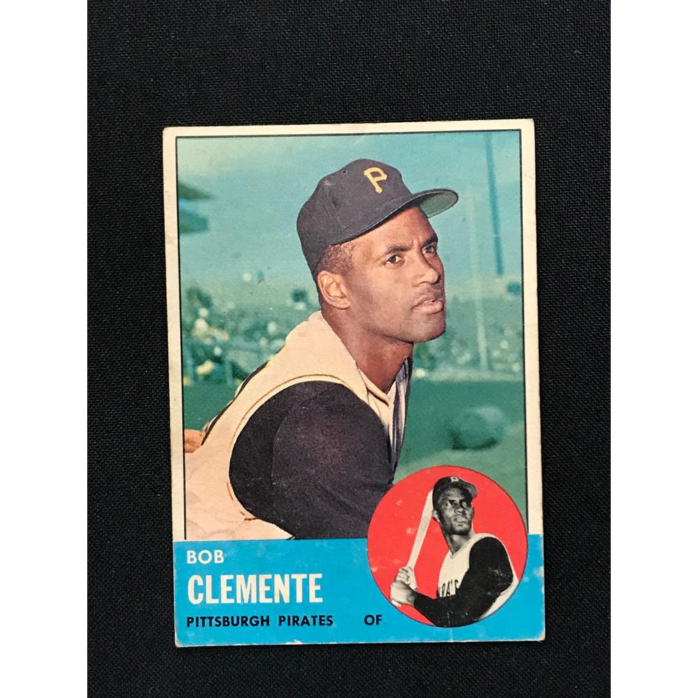 1963 Topps Roberto Clemente High # Vgex (1 of 2)