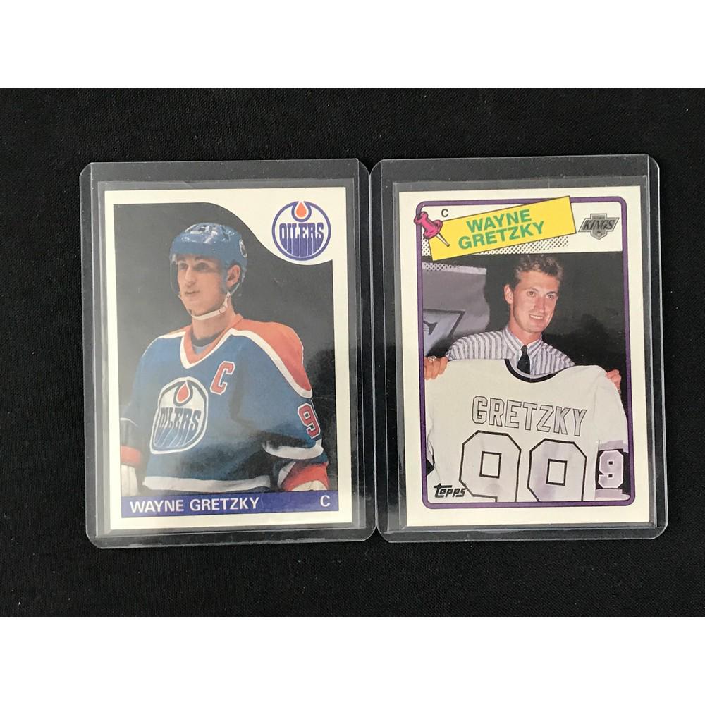 Two Vintage Wayne Gretzky Cards 1985/1988 (1 of 2)