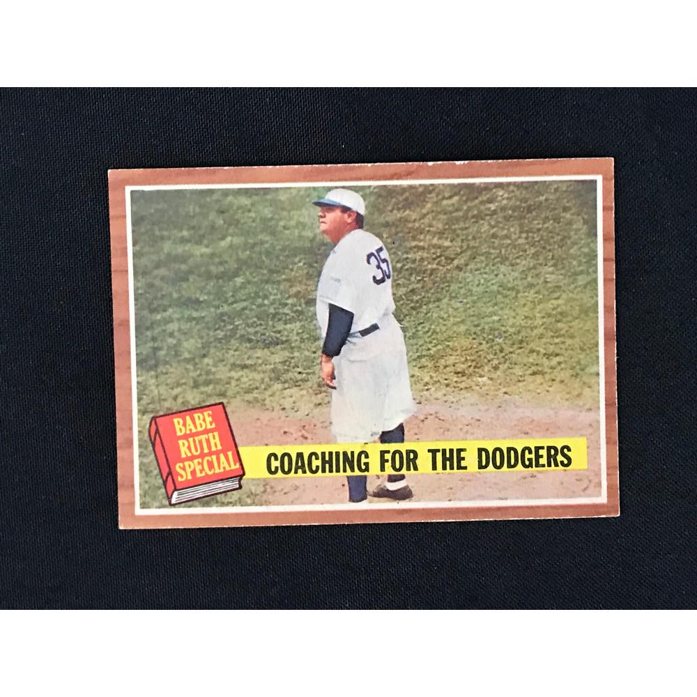 1962 Topps Babe Ruth Card (1 of 2)