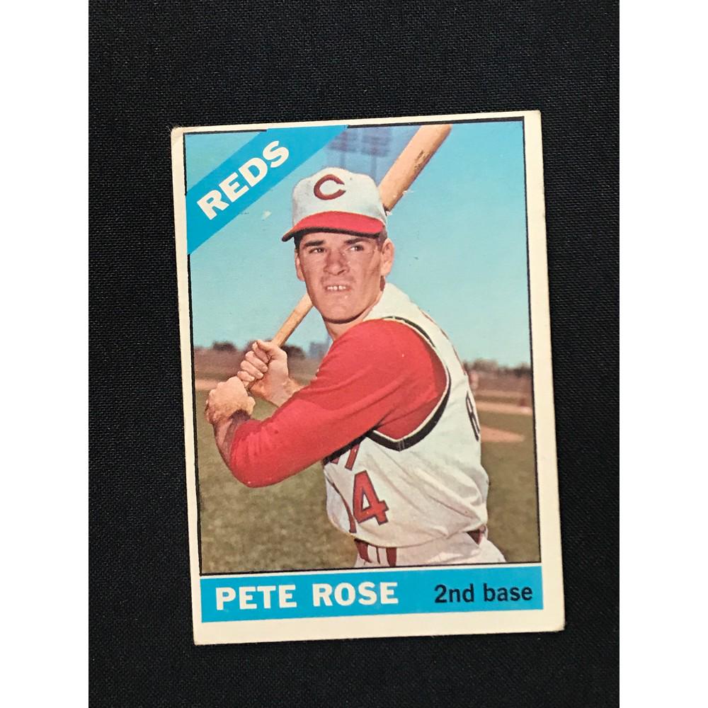 1966 Topps Pete Rose Card (1 of 2)