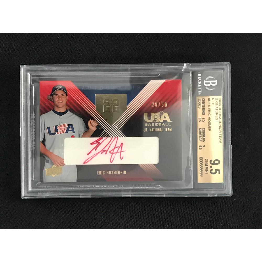 2008 Team Usa Eric Hosmer Auto Bgs 9.5 (1 of 2)