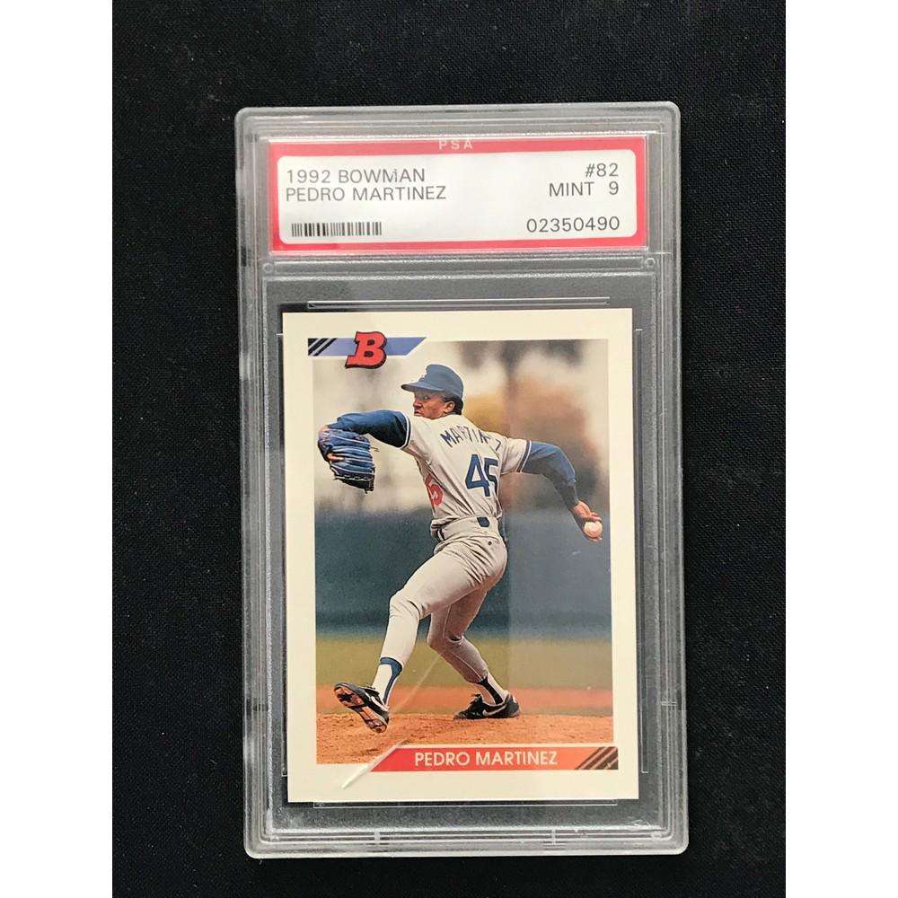 1992 Bowman Pedro Martinez Rookie Psa 9 (1 of 2)
