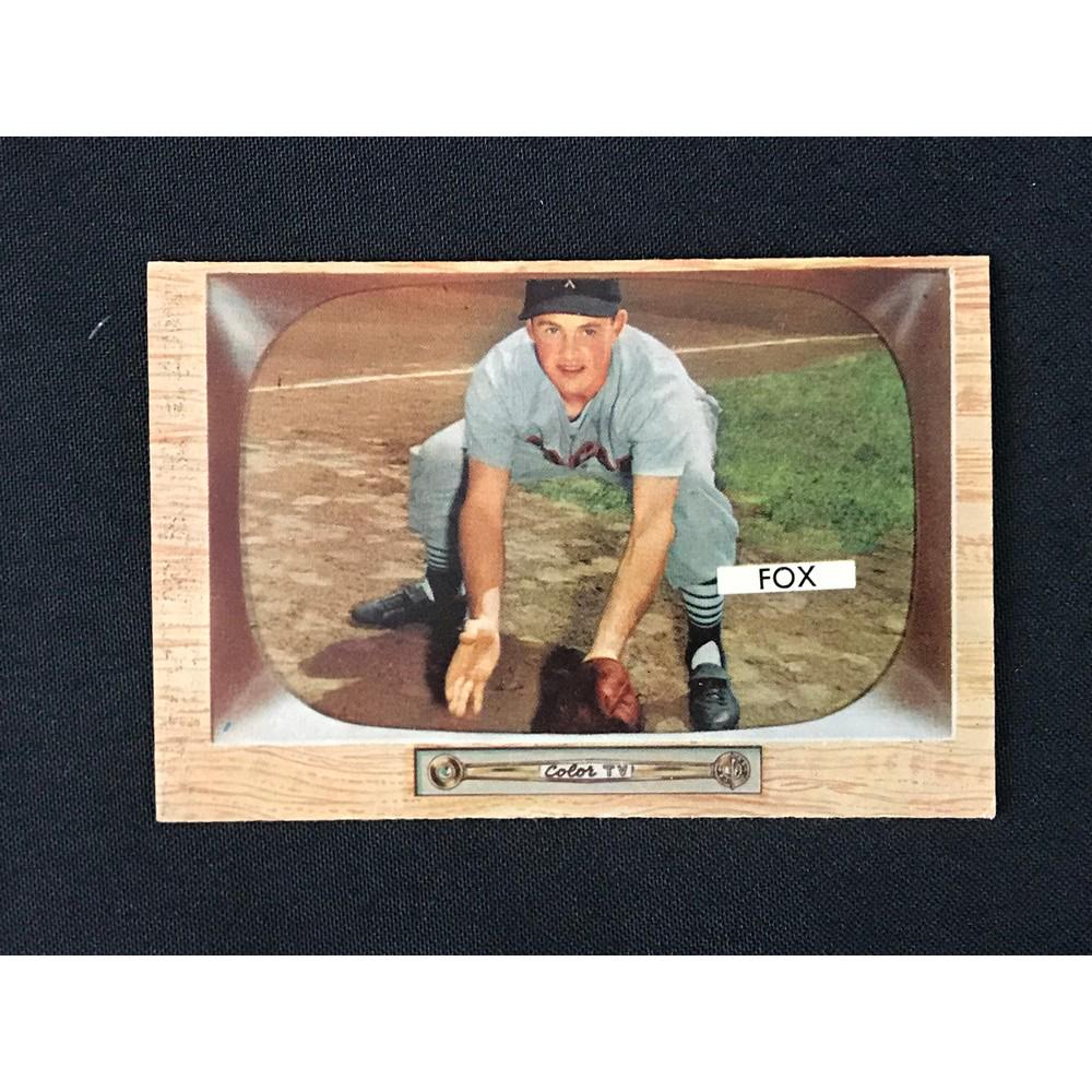 1955 Bowman Nellie Fox Card (1 of 2)
