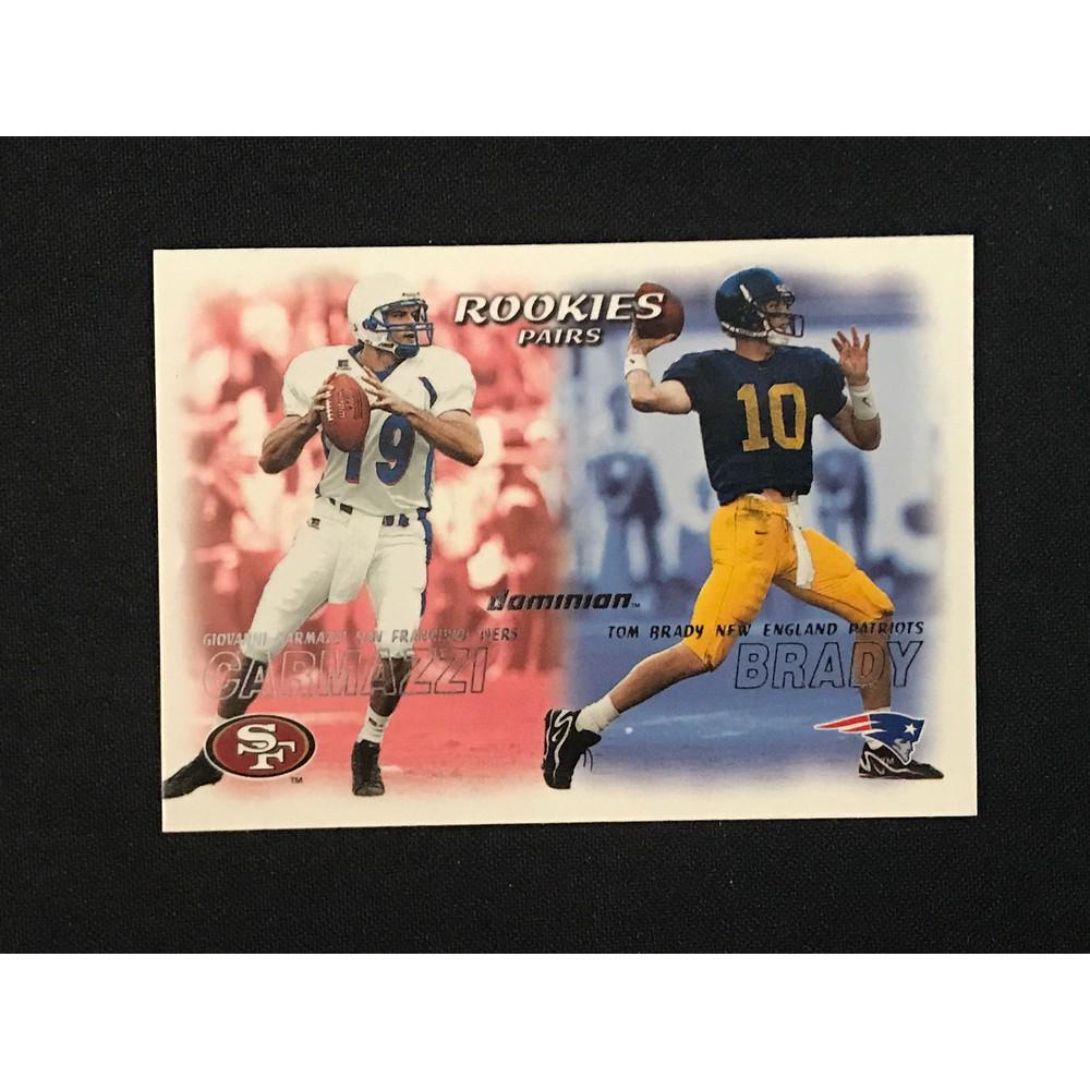 2000 Dominion Tom Brady Rookie Mint (1 of 2)