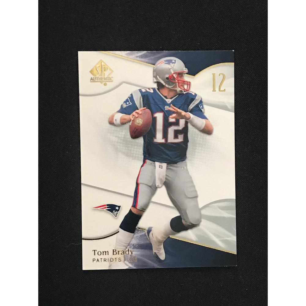 2009 Sp Authentic Tom Brady Nm/mint (1 of 2)