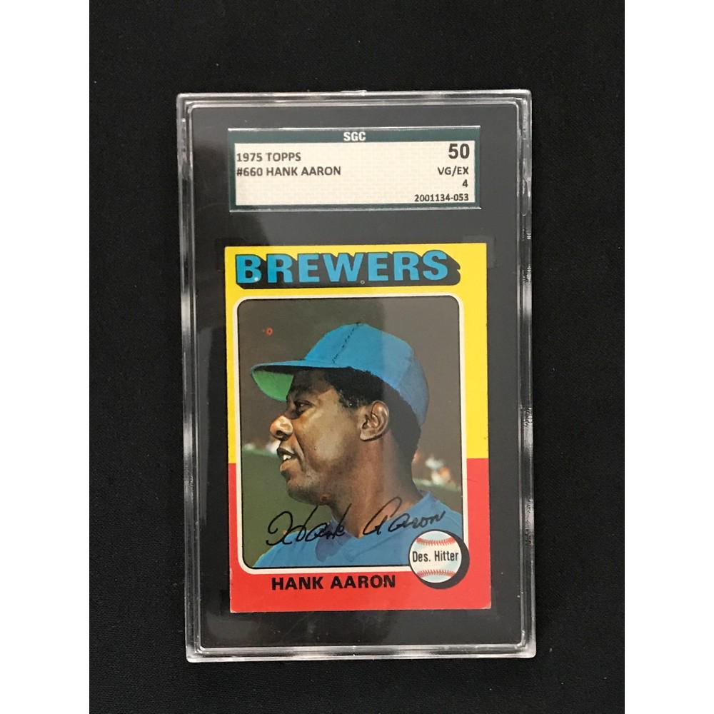1975 Topps Hank Aaron Sgc 4 (1 of 2)
