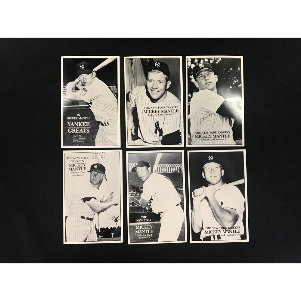 1975-1980 Mickey Mantle Novelty Postcards (1 of 4)