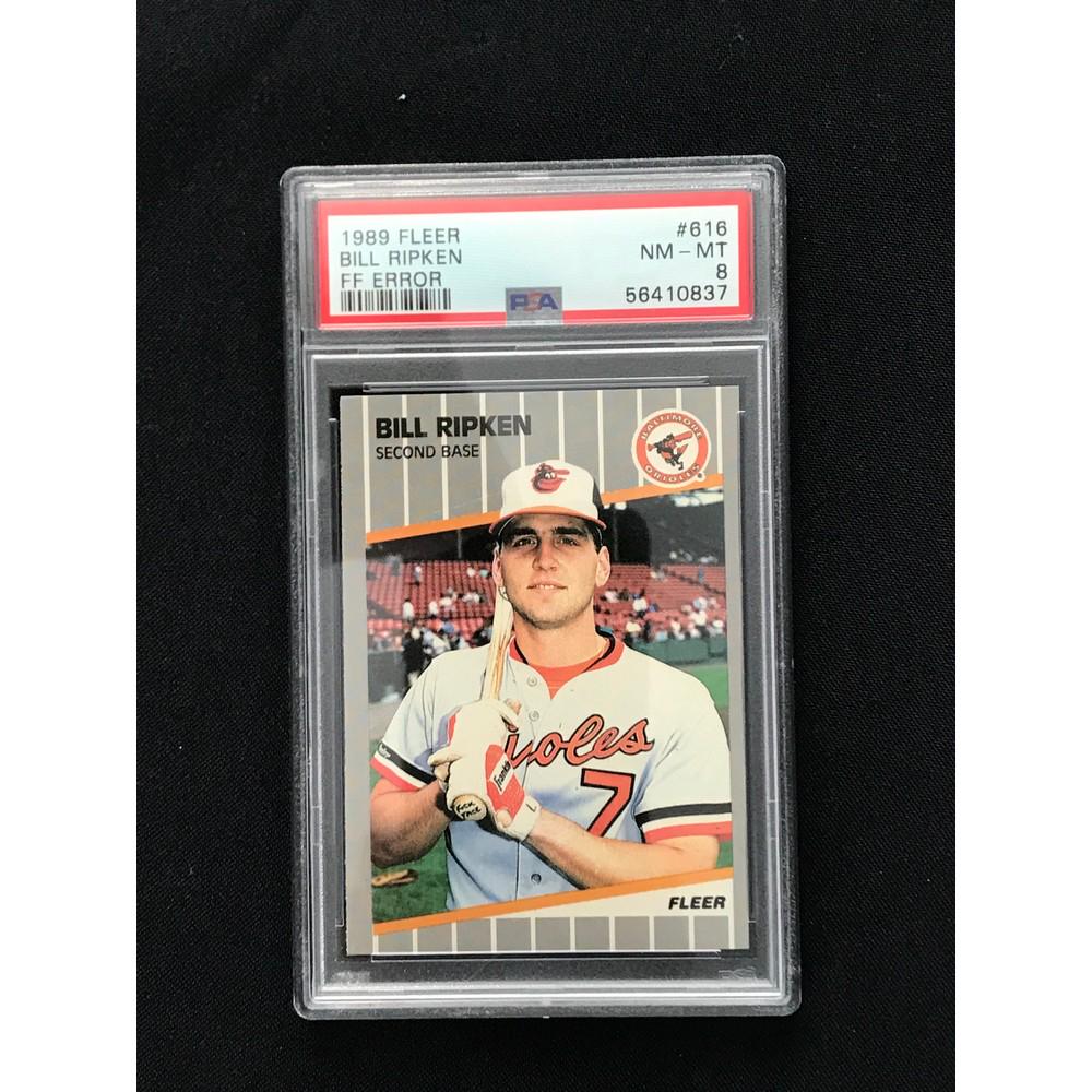 1989 Fleer Billy Ripken F Face Error Rc Psa 8 (1 of 2)
