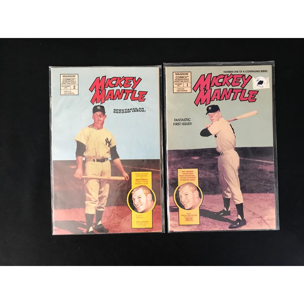 Two Mickey Mantle Comic Books (1 of 2)
