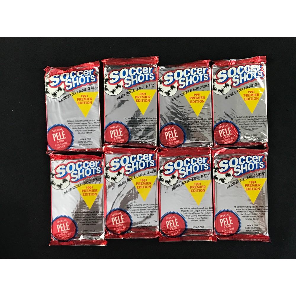 15 1991 Soccer Shots Unopened Packs: 15 1991 Soccer Shots Unopened Packs