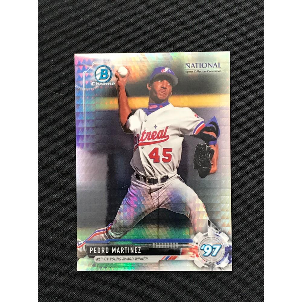 2017 Bowman Chrome Pedro Martinez Refractor (1 of 2)