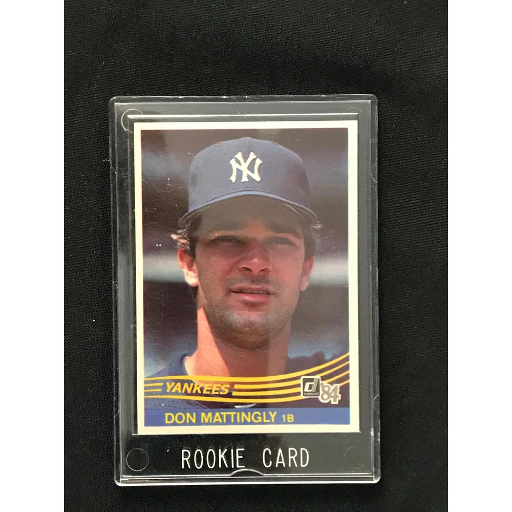 1984 Donruss Don Mattingly Rookie: 1984 Donruss Don Mattingly Rookie