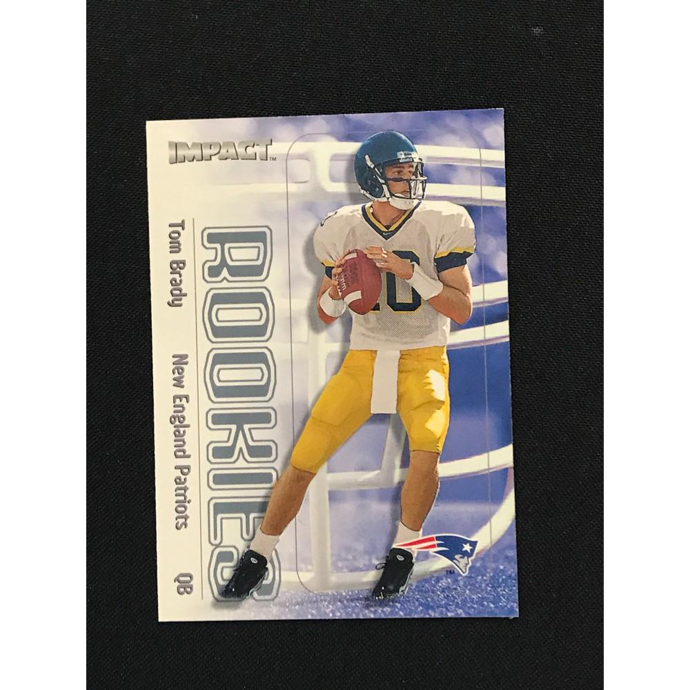 2000 Skybox Impact Tom Brady Rookie (1 of 2)