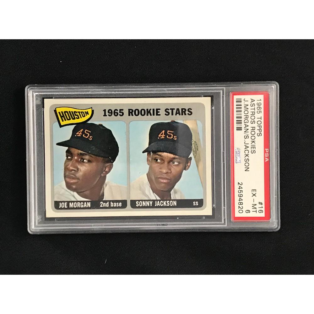 1965 Topps Joe Morgan Rookie Psa 6 (1 of 2)
