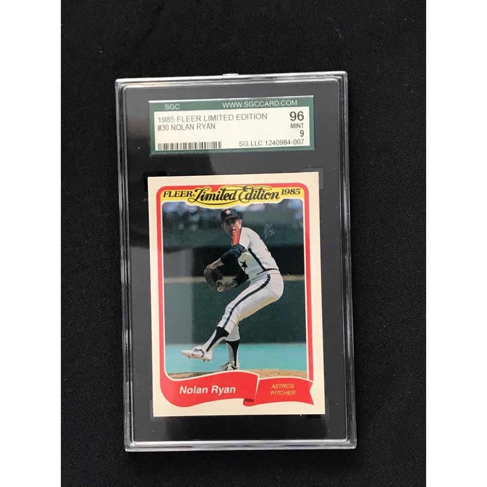 1985 Fleer Limited Edition Nolan Ryan Sgc 9 (1 of 2)