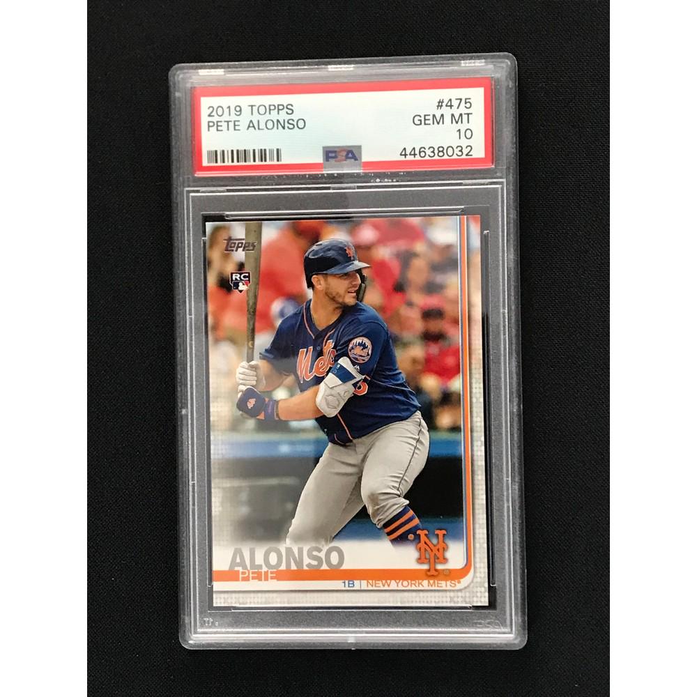 2019 Topps Pete Alonso Rookie Psa 10 (1 of 2)