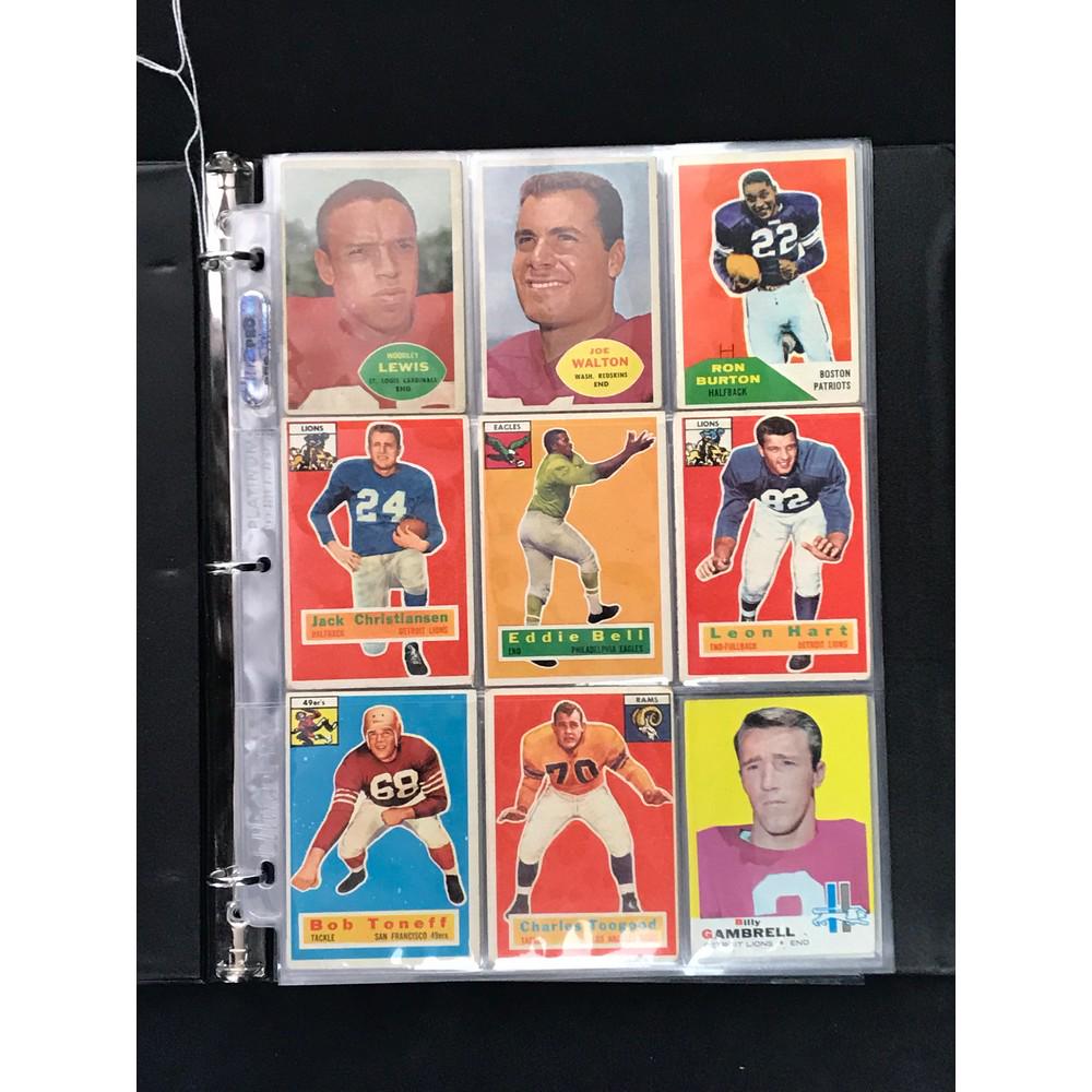 65 1950's And 60's Football Cards (1 of 6)