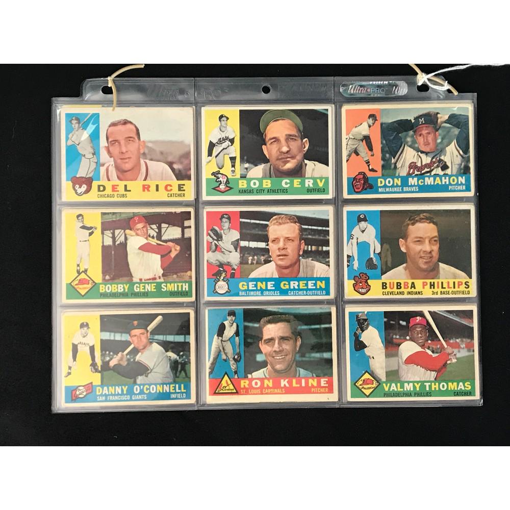 27 1960 Topps Baseball Cards (1 of 6)