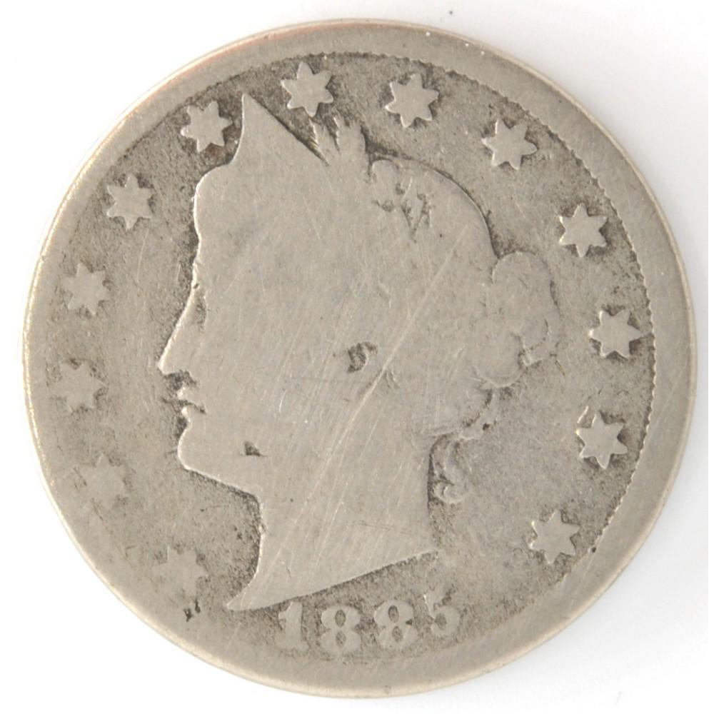 1885 Liberty V Nickel (1 of 2)