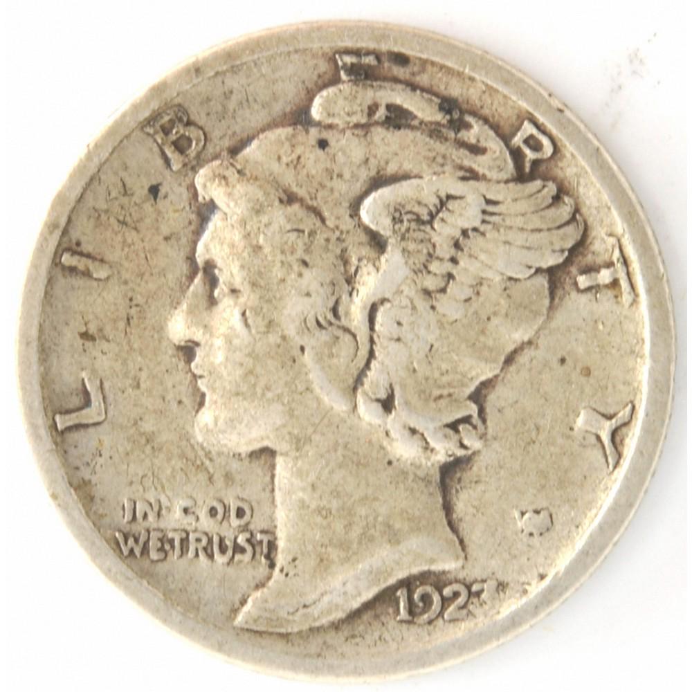 1923 S Mercury Dime US Silver (1 of 2)