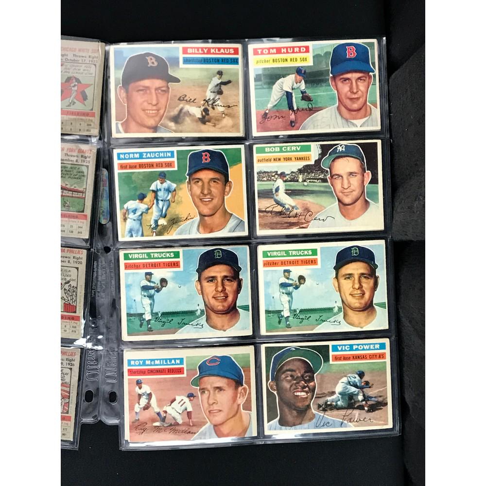 24 1956 Topps Baseball Cards (1 of 4)
