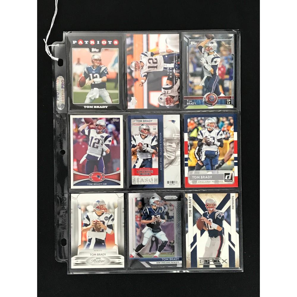 9 Tom Brady Cards (1 of 2)