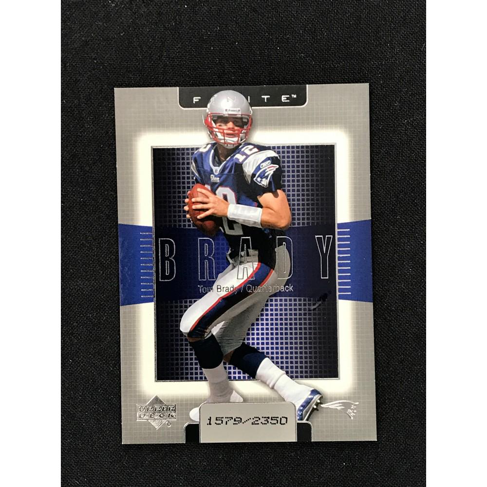 2003 Ud Finite Tom Brady 1579/2350 (1 of 2)