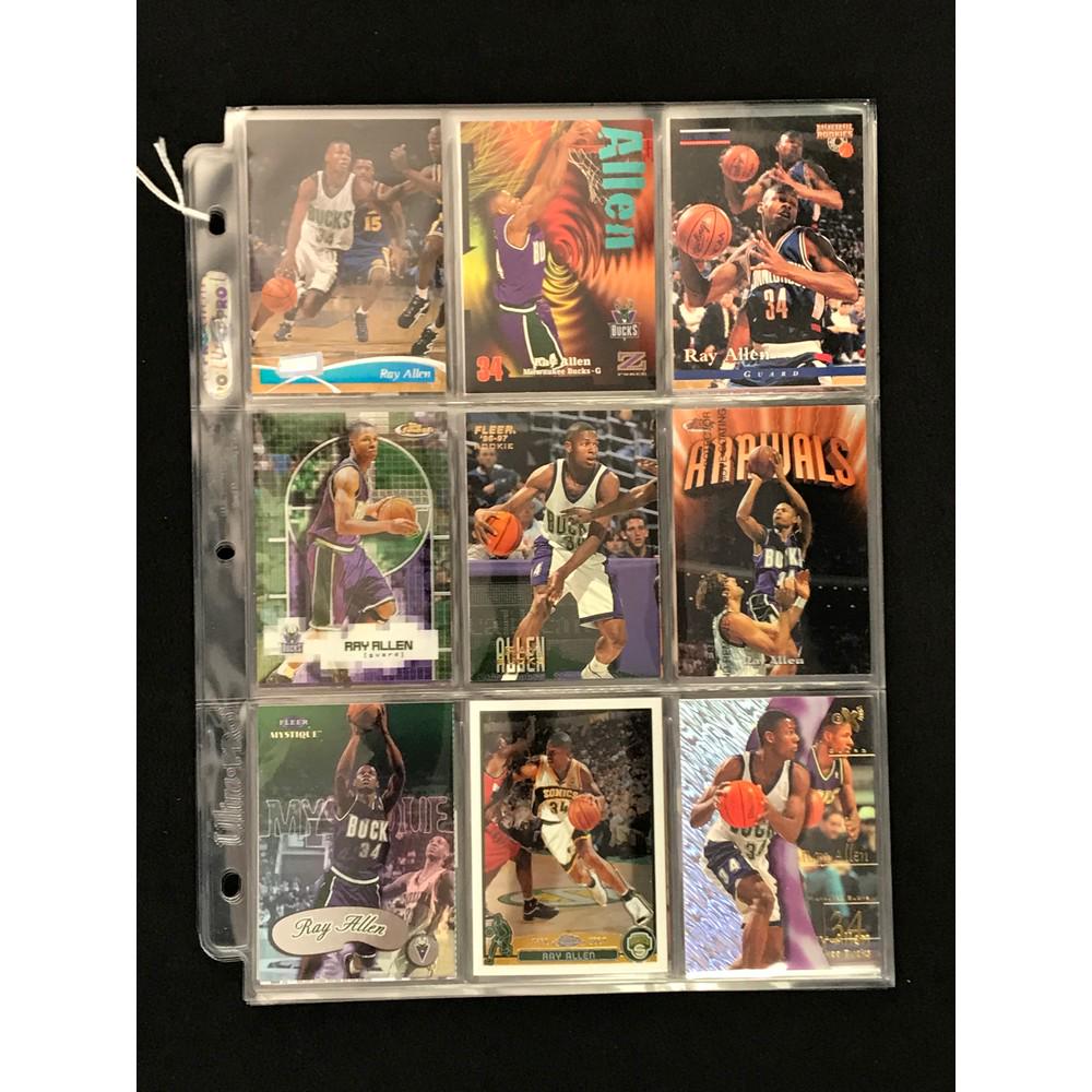 36 Ray Allen Cards With Rookies/inserts (1 of 8)