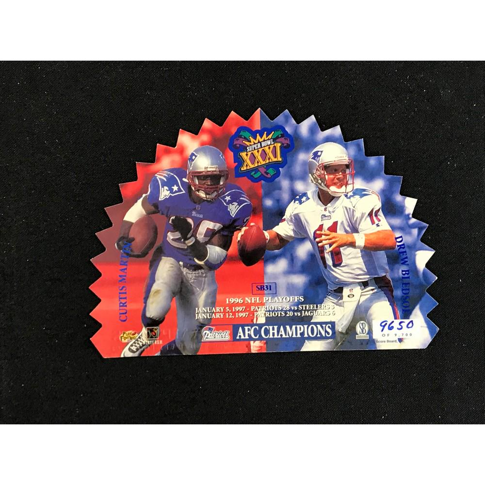 1996 Nfl Le Die Cut Card (1 of 2)