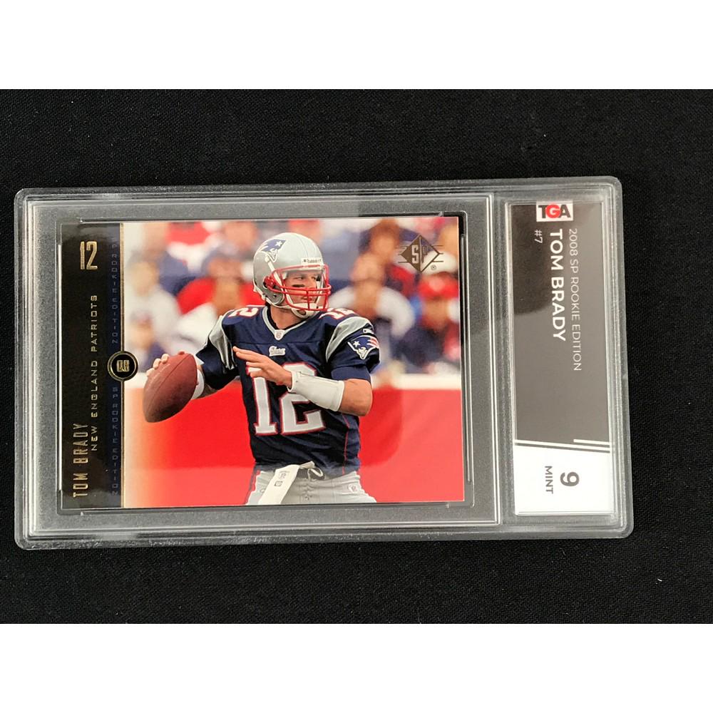 2008 Sp Rookie Edition Tom Brady Tga 9 (1 of 2)