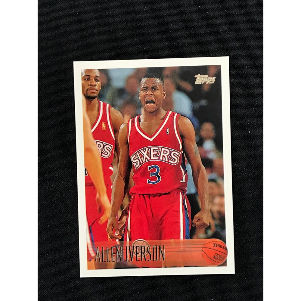 1996-97 Topps Allen Iverson Rookie Mint (1 of 2)