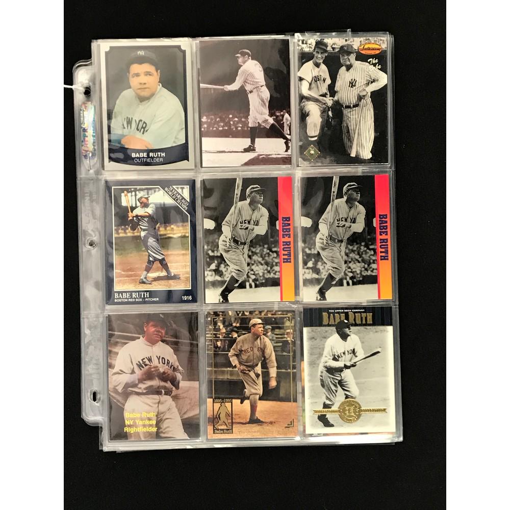 33 Modern Babe Ruth Items: 33 Modern Babe Ruth Items