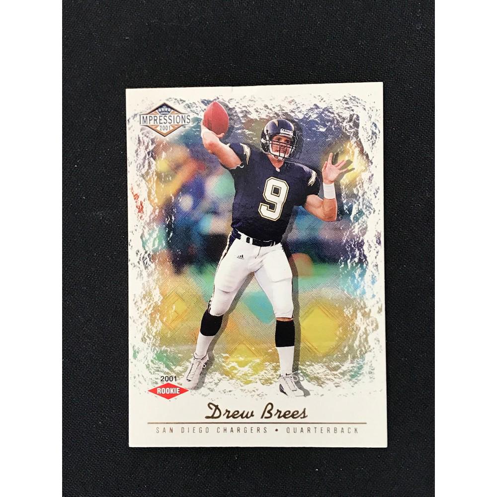 2001 Pacific Drew Brees Rookie 274/280 (1 of 2)