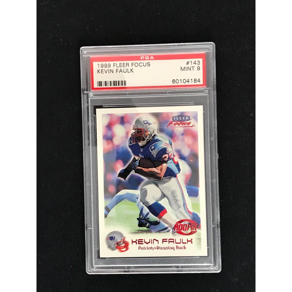 1999 Fleer Focus Kevin Faulk Rc Psa 9 (1 of 2)