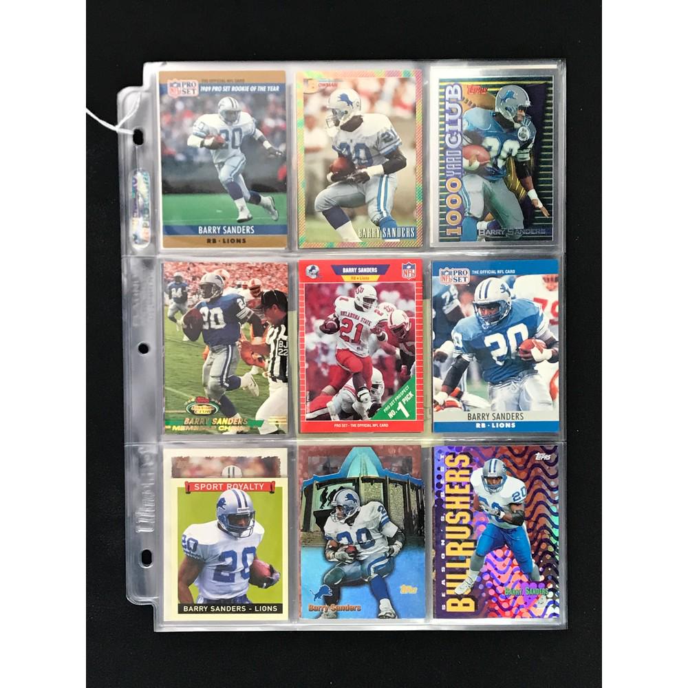 36 Barry Sanders Cards With Inserts (1 of 6)